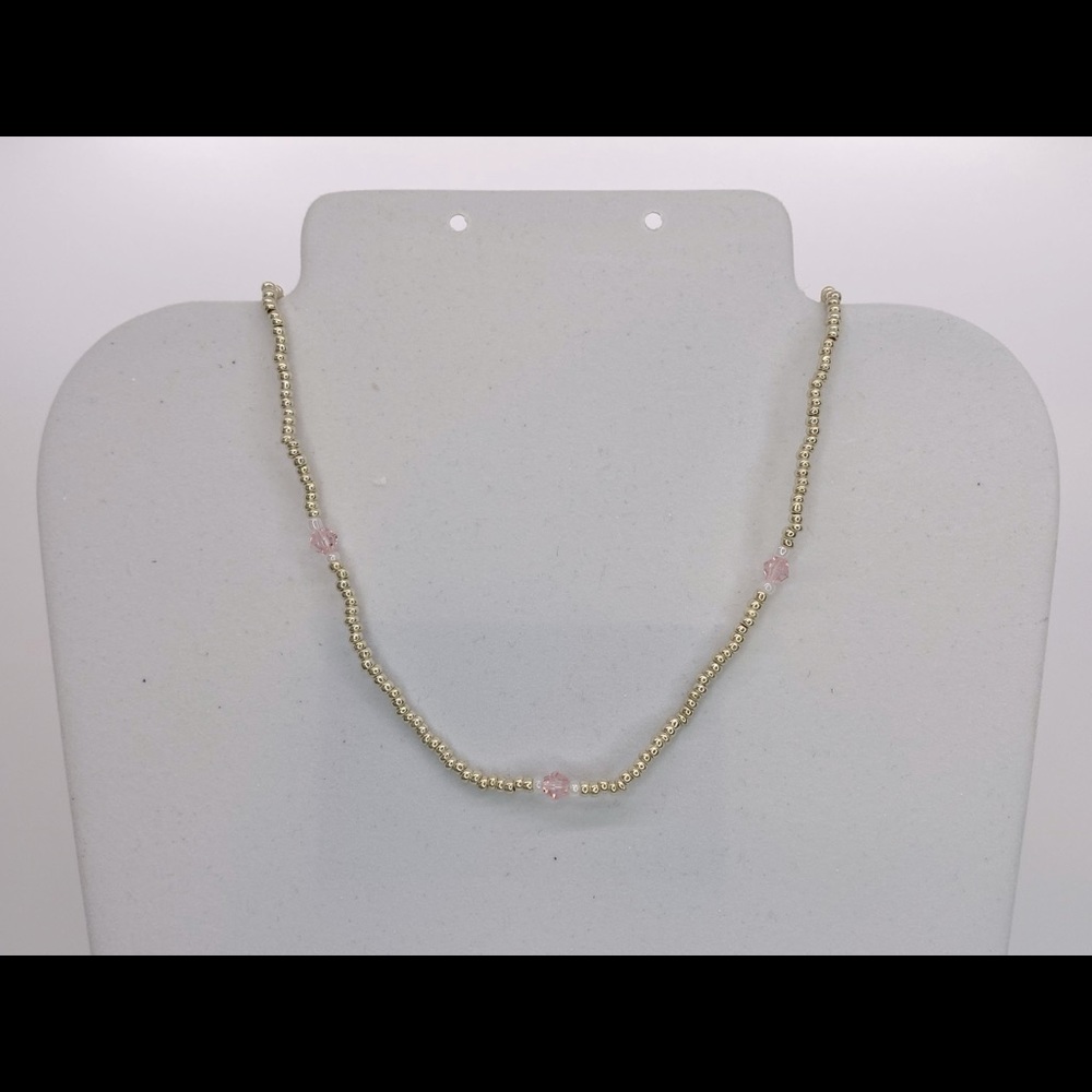 Handmade Glass Beaded Choker